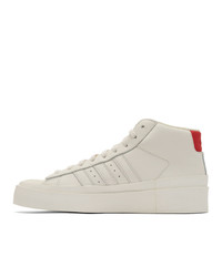 424 Off White Adidas Edition Pro Model 80s High Top Sneakers