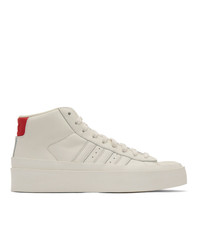 424 Off White Adidas Edition Pro Model 80s High Top Sneakers