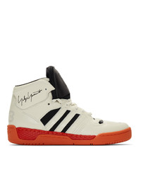 Y-3 Off White And Black Hayworth Sneakers