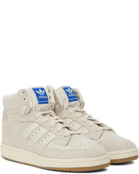 adidas Originals Off White Centennial 85 Hi Sneakers