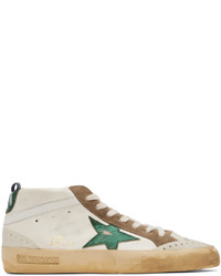 Golden Goose Off White Mid Star Sneakers