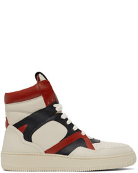 Human Recreational Services Off White Red Mongoose Sneakers