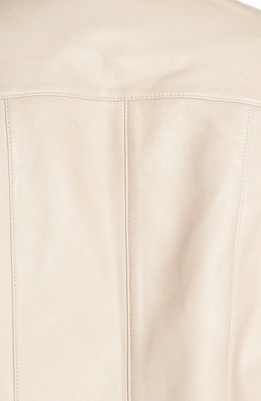 Halogen Collarless Leather Jacket, $328 | Nordstrom | Lookastic