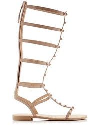 Rebecca Minkoff Giselle Stud Gladiator Flat Sandals