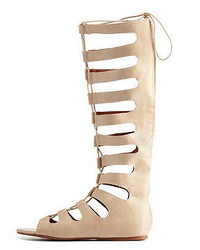 Charlotte Russe Lace Up Tall Gladiator Sandals