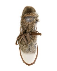 Baldinini Studded Fur Boots