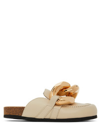 JW Anderson Beige Chain Loafers