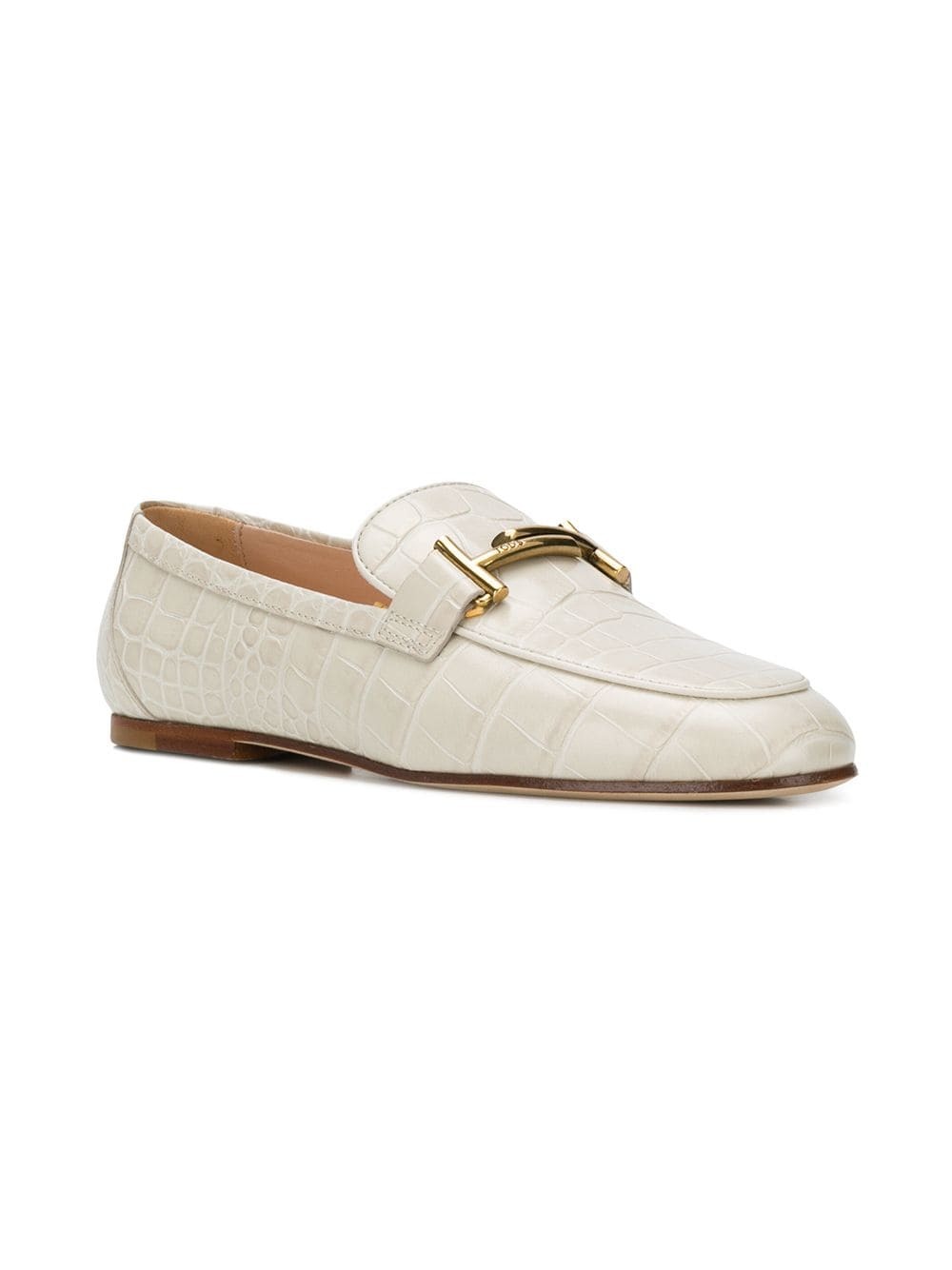 Tod's crocodile sales effect loafers