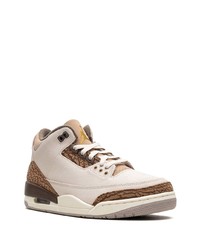 Jordan Air 3 Light Orewood Brown Sneakers