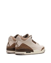 Jordan Air 3 Light Orewood Brown Sneakers