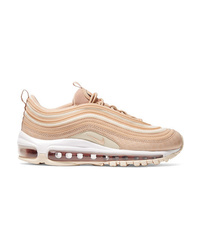 Nike Air Max 97 Lx Croc Effect Leather And Mesh Sneakers