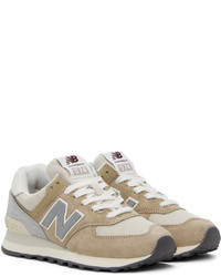 New Balance Beige Lunar New Year 574 Sneakers