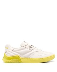 Coach Calf Leather Low Top Trainers