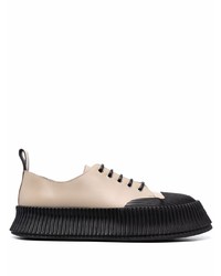 Jil Sander Chunky Sole Lace Up Sneakers