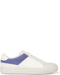 Tod's Leather Nubuck And Piqu Sneakers White