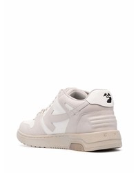 Off-White Logo Patch Lace Up Sneakers