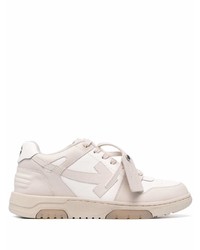 Off-White Logo Patch Lace Up Sneakers