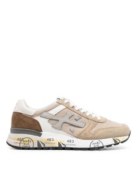 Premiata Mick Panelled Lace Up Sneakers