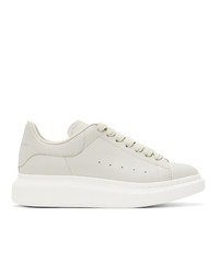 Alexander McQueen Off White Exaggerated Sole Sneakers