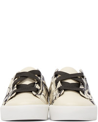 3.1 Phillip Lim Off White Leather Morgan Sneakers