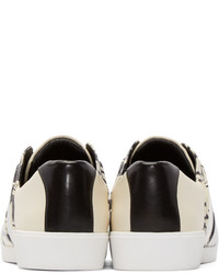 3.1 Phillip Lim Off White Leather Morgan Sneakers