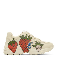 Gucci Off White Rhyton Sneakers
