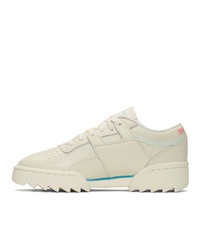Reebok Classics Off White Workout Ripple Og Sneakers