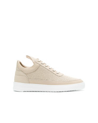Filling Pieces Perforated Sneakers