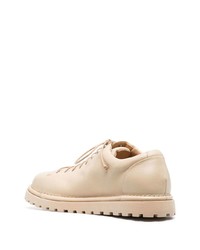 Marsèll Round Toe Leather Low Top Sneakers