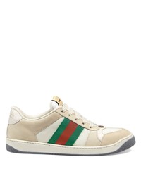 Gucci Screener Leather Low Top Sneakers
