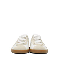 Lanvin White And Beige Jl Sneakers