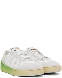 Lanvin White Yellow Clay Sneakers
