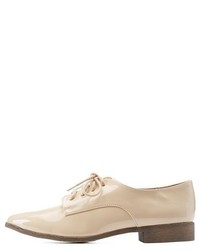 Charlotte Russe Pointed Toe Lace Up Oxfords