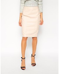 Asos Collection Leather Pencil Skirt