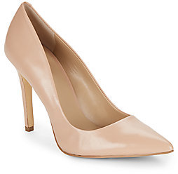 Saks Fifth Avenue Cathy Leather Pumps, $120 | Off | Lookastic