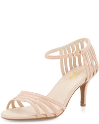 Seychelles Lineage Strappy Leather Sandal Nude