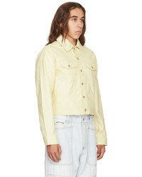 Eytys Yellow Vegan Leather Jacket