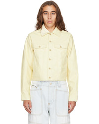 Eytys Yellow Vegan Leather Jacket