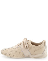 Cole Haan Bria Grand Perforated Leather Sneaker Sandshell