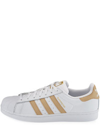 adidas Superstar Lace Up Sneaker