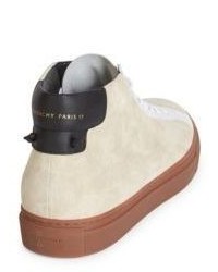 Givenchy Urban Street Leather Mid Top Sneakers