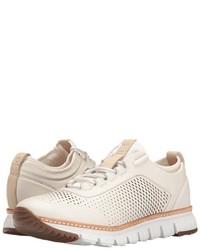 Cole Haan Zerogrand Perforated Sneakers Lace Up Casual Shoes