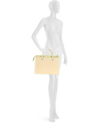 Linda Farrow Anniversary Ayers And Leather Tote
