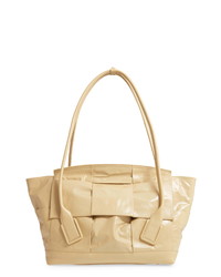Bottega Veneta Arco Paper Leather Shoulder Bag