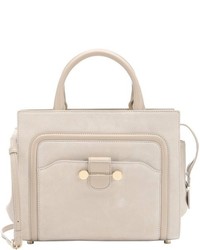 Jason Wu Beige Leather Trimmed Suede Daphne Convertible Tote