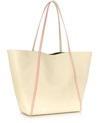 Linda Farrow Contrasting Ayers And Calf Leather Tote