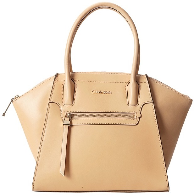 Calvin Klein Leather Satchel, $328 | 6pm.com | Lookastic