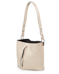 Maison Margiela Leather Tote With Contrast Interior