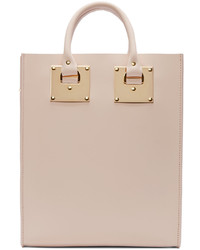 Sophie Hulme Pink Mini Albion Tote Bag