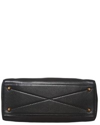 Marc Jacobs Recruit Eastwest Pebbled Leather Tote Black